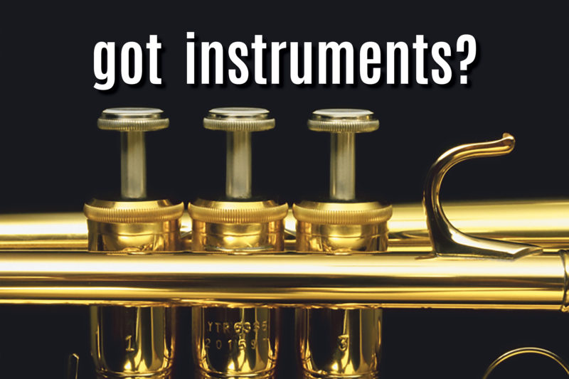 Brass and Woodwind Instruments Needed Bible Baptist Academy